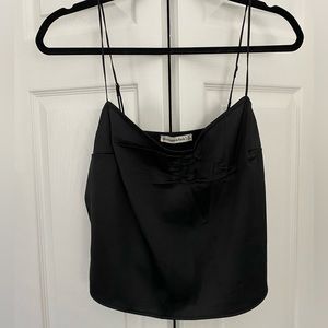 90s Cinched Front Satin Cami